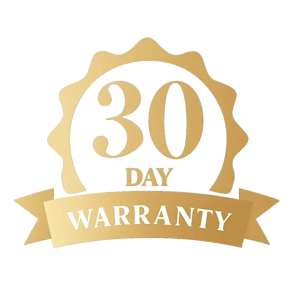 30-Day Warranty